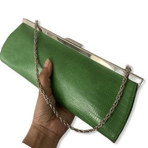 LOFT Faux leather clutch purse